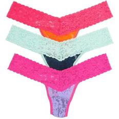 Hanky Panky Low Rise Lace Thongs 3-pack -