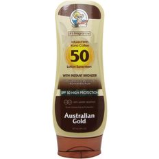 Australian Gold Sunscreen Lotion with Bronzer SPF50 237ml