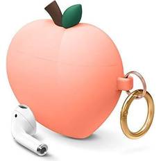 Elago AirPods Peach Hang Case (Apple AirPods 1/2) Orange