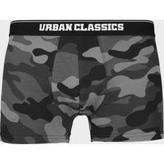 Urban Classics Herr Underkläder Urban Classics Kamouflage Boxershorts 2-Pack (Woodland, 2XL)