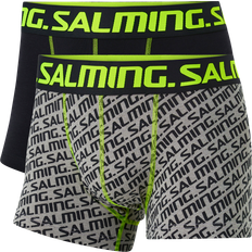 Salming Elastan/Lycra/Spandex Kalsonger Salming High Performance Everlasting Boxer 2-pack - Black Patterned