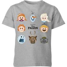 Jultröjor Barnkläder Disney Frozen Emoji Heads Kids' T-Shirt 11-12