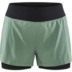 Craft Sportswear ADV Essence 2-in-1 Shorts W - Green