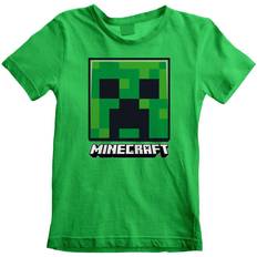 Minecraft T-shirts Barnkläder Minecraft Kid's Creeper Face T-shirt