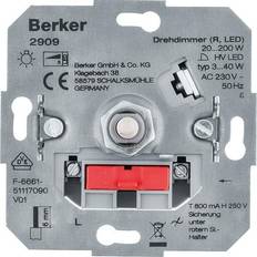 Hager Dimmers & Drivdon Hager Berker 2909 Vriddimmerinsats 3-40W LED