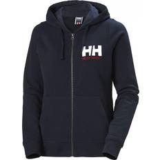 Helly Hansen Dam Tröjor Helly Hansen Women's Hh Logo Full-zip Cotton Hoodie womens