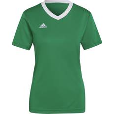 Adidas Blåa - Dam - Polyester T-shirts adidas Womens Entrada Jersey (W)