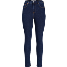 Jack & Jones Dam - Slim Byxor & Shorts Jack & Jones Jxvienna Hw Ns1002 Skinny Fit Jeans - Blue/Dark Blue Denim