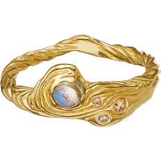 Maanesten Oceana Ring - Gold/Blue/Beige