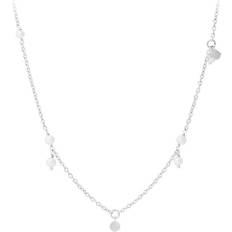 Pernille Corydon Dam Halsband Pernille Corydon Ocean Necklace - Silver/Pearls