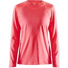 Craft Sportswear Dam - Polyester T-shirts & Linnen Craft Sportswear ADV Essence LS Tee W - Pink