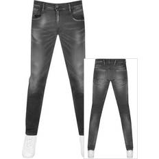 Replay Herr - Svarta - W32 Byxor & Shorts Replay Anbass Jeans