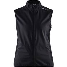 Dam - Svarta Underställstoppar Craft Sportswear Warm Vest