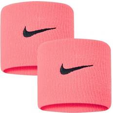 Nike Dam - S Accessoarer Nike Swoosh Wristbands - Pink Gaze/Oil Grey
