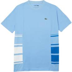 Lacoste Herr - Orange T-shirts & Linnen Lacoste Sport Crew Neck T-shirt Blue/White
