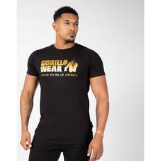 Guld T-shirts Gorilla Wear Classic T-Shirt, black/gold