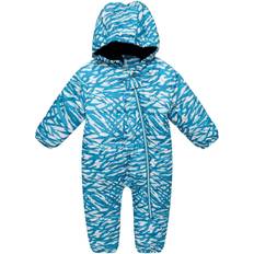 Zebra Overaller Dare2B Kid's Bambino II Waterproof Insulated Snowsuit - Dark Methyl Zebra Print