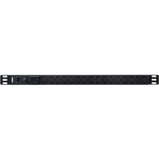 Aten Kabelförlängare & Kabelförgrenare Aten Basic PDU PE0116SG Kraftdistributionsenhet (kan monteras i rack)