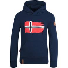 Turkosa Överdelar Trollkids Trondheim Sweater Kids khaki kids 2022 Midlayer, Shirts & Tops