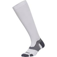 2XU Underkläder 2XU VECTR Light Cushion Full Length Socks White/Grey