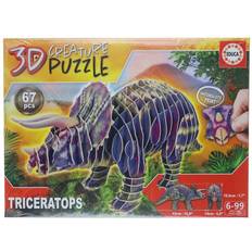Educa 3D-pussel Educa Triceratops 67 Pieces