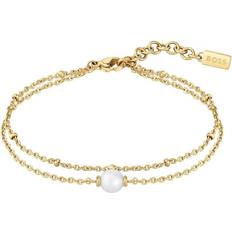 Hugo Boss Armband HUGO BOSS Cora Bracelet - Gold/Pearl