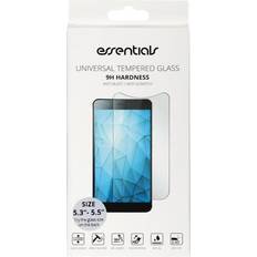 Essentials Universal Tempered Glass 5.3" to 5.5"