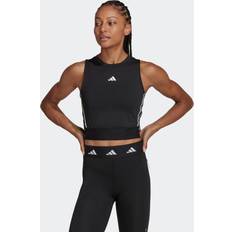 adidas Techfit Training Crop Top With Branded Tape