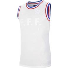 Nike Herr - Polyester - Röda Linnen Nike France Sleeveless Basketball Jersey 2020-2xl