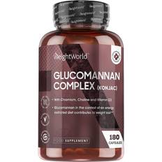 Naturell Viktkontroll & Detox WeightWorld Glucomannan Complex Konjac 180 st