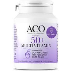 Förbättrar muskelfunktion - Multivitaminer Vitaminer & Mineraler ACO 50+ Multivitamin 100 st