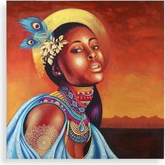 Versa Etnisk kvinna (2,8 x 80 x 80 cm) Tavla