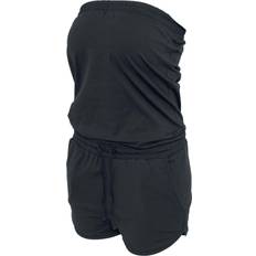 Urban Classics Hot Overall Summer Stretch Jumpsuit - Black