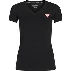 Guess Dam T-shirts & Linnen Guess VN Mini Triangle T-shirt - Black