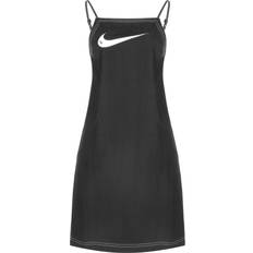 Nike Korta klänningar Nike Women's Sportswear Swoosh Woven Cami Dress - Black/White