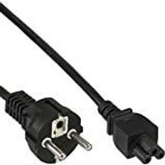 InLine Power cable for laptop/3 Pin Connection/Black – 1.8 m