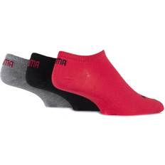 Herr - Röda Strumpor Puma Sneaker Invisible Socks (3 Pairs)