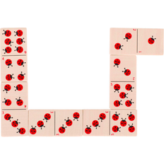 Goki Dominospiel Marienkäfer