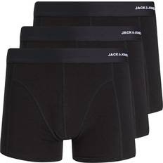 Jack & Jones Bambu Underkläder Jack & Jones 3-pack Bamboo Viscose Trunks - Black