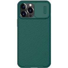 Nillkin Blåa Mobilfodral Nillkin CamShield Skal iPhone 13 Pro Max grön