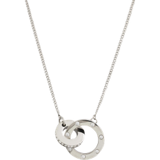 Edblad Dam Halsband Edblad Ida Mini Necklace - Silver/Transparent