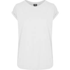 Urban Classics T-shirts & Linnen Urban Classics Ladies Extended Shoulder Tee (Ljusgrå, 5XL)
