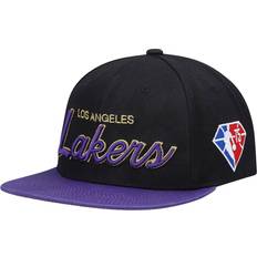 Mitchell & Ness Los Angeles Lakers NBA 75th Anniversary Snapback Hat Men - Black