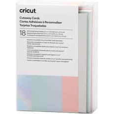 Cricut 18ct Cutaway Cards Pastel Sampler
