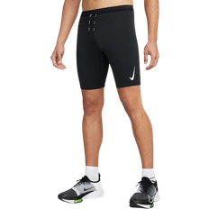 Löpning Shorts Nike Dri-Fit ADV AeroSwift Men - Black/Black/Black/White