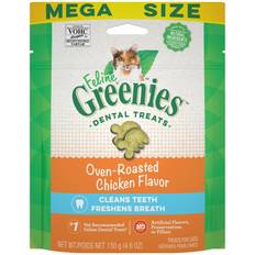 Greenies Adult Dental Cat Treats Oven Roasted Chicken Flavor 0.127kg