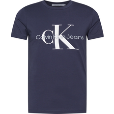 Calvin Klein Blåa - Herr Överdelar Calvin Klein Monogram T-shirt - Night Sky
