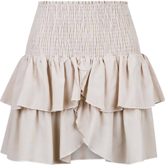 Dam - Korta kjolar - XS Neo Noir Carin R Skirt - Sand