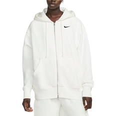 Nike Sportswear Phoenix Fleece Oversized Full-Zip Hoodie Women's - Sail/Black
