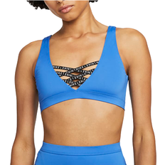 Nike Bikiniöverdelar Nike Sneakerkini Scoop Neck Bikini Top - Pacific Blue/Black